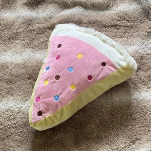 Cake slice pillow